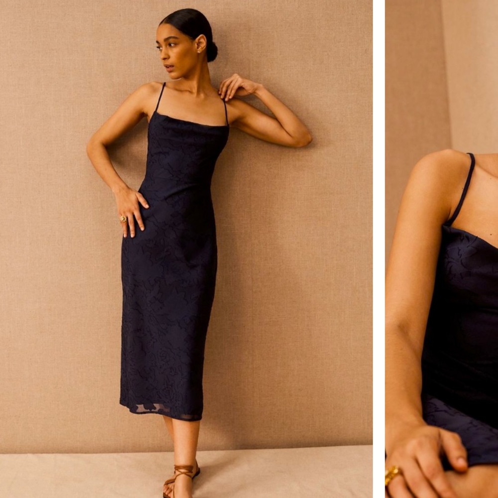Taye Midi Dress BHLDN, Anthropologie